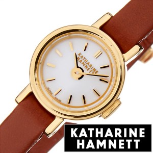 キャサリンハムネット 腕時計 KATHARINEHAMNETT 時計 キャサリン ハムネット 時計 スモール ラウンド SMALL ROUND レディース ホワイト K