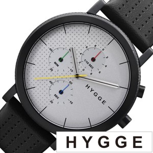 ヒュッゲ 腕時計 HYGGE 時計 ヒュッゲ 時計 HYGGE 腕時計 2204 メンズ レディース ホワイト HGE020002 正規品 人気 ブランド 防水 ギフト