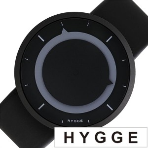 ヒュッゲ 腕時計 HYGGE 時計 ヒュッゲ 時計 HYGGE 腕時計 3012 メンズ レディース ブラック グレー HGE020024 正規品 人気 ブランド 防水