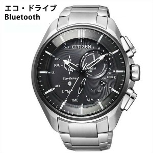 シチズン 腕時計 CITIZEN 時計 シチズン腕時計 シチズン時計 エコ・ドライブ ブルートゥース Eco-Drive Bluetooth メンズ 腕時計 ブラッ