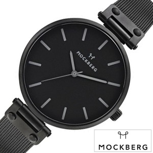 モックバーグ 腕時計 MOCKBERG 時計 MOCKBERG腕時計 モックバーグ腕時計 メッシュ38 リオ Mesh38Black Lio レディース ブラック MO505