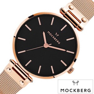 モックバーグ 腕時計 MOCKBERG 時計 MOCKBERG腕時計 モックバーグ腕時計 メッシュ38 リリー ノワール Mesh38Black Lily Noir レディース 