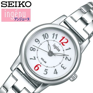 セイコー 腕時計 SEIKO 時計 アルバ アンジェーヌ ALBA ingenu レディース ホワイト AHJD401 