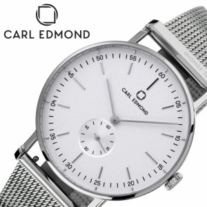 カールエドモンド 腕時計 CARLEDMOND 時計 リョーリット Ryolit メンズ 腕時計 ホワイト CER4001-M21