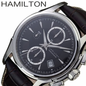 ハミルトン 腕時計 HAMILTON 時計 ジャズマスター オートクロノ JAZZMASTER メンズ 腕時計 ブラック H32616533 
