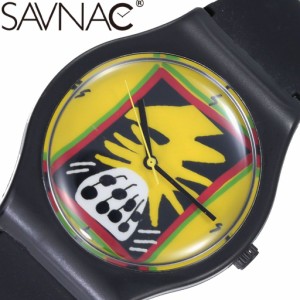 サブナック 腕時計 SAVNAC 時計 コットン パン バッドブレインズ COTTON PAN Bad Brains ユニセックス メンズ レディース 腕時計 イエロ