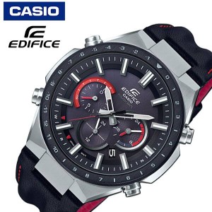 カシオ 腕時計 CASIO 時計 エディフィス EDIFICE メンズ ブラック EQW-T660BL-1BJF 