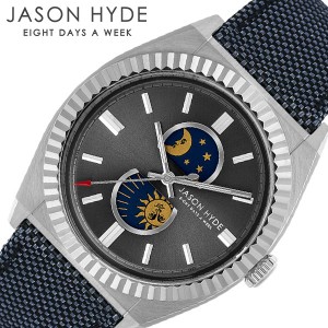 ジェイソン・ハイド 腕時計 JASON HYDE 時計 ルナティコ LUNATICO メンズ ブラック JH41001 