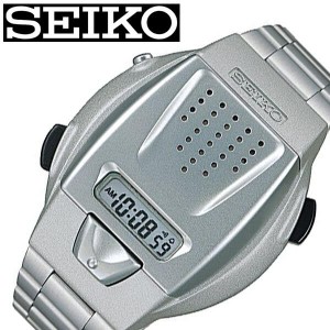 セイコー 腕時計 SEIKO 時計 音声探知時計 ユニセックス メンズ レディース シルバー SBJS001  