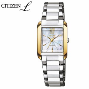 シチズン CITIZEN シチズンL エコドライブ ソーラー レディース EW5558-81D 白蝶貝 