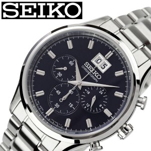 セイコー 腕時計 SEIKO 時計 メンズ ネイビー SPC081P1 