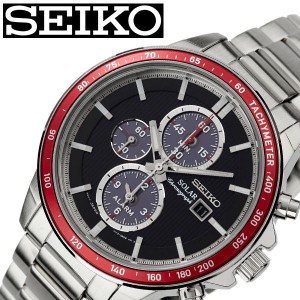 セイコー 腕時計 SEIKO 時計 メンズ ブラック SSC433P1 