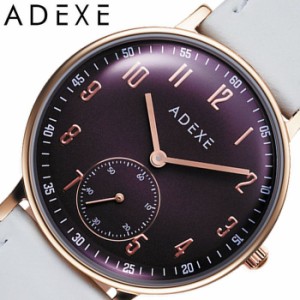 アデクス 腕時計 ADEXE 時計 プチ PETITE レディース パープル 2043C-05-JP18NV  