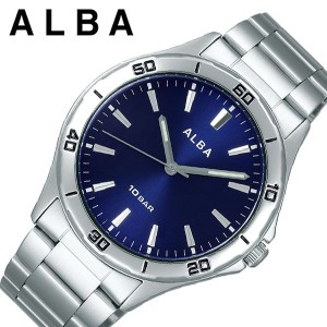 セイコー 腕時計 SEIKO 時計アルバ ALBA メンズ 腕時計 ネイビー AQPK411  