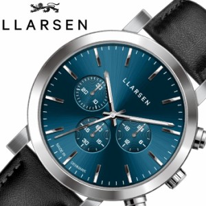 エルラーセン 腕時計 LLARSEN 時計 NOR メンズ ブルー LL149SDIK  