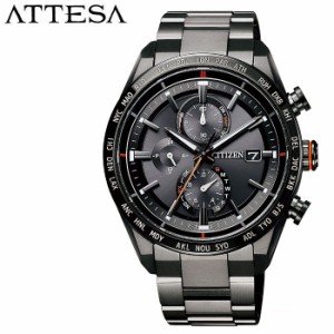 シチズン 腕時計 CITIZEN 時計 アテッサ ATTESA メンズ ブラック AT8185-62E  