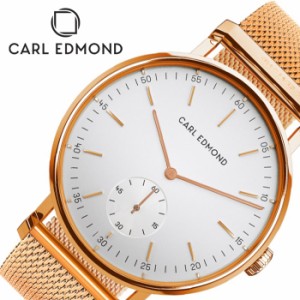 カール エドモンド 腕時計 CARL EDMOND 時計 リョーリット Ryolito レディース ホワイト CER3211-MR16 