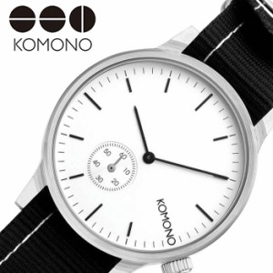 コモノ 腕時計 KOMONO 時計 ウィンストン サブス WINSTON SUBS レディース ホワイト KOM-W2275 
