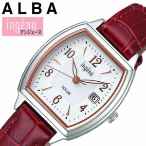 セイコー 腕時計 SEIKO 時計 アルバ アンジェーヌ ALBA ingenu レディース ホワイト AHJD413 