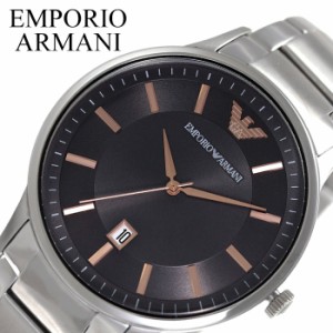 EMPORIO ARMANI 腕時計 エンポリオ アルマーニ 時計 レナート Renato メンズ 腕時計 ブラック AR11179 