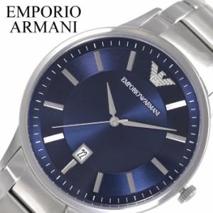 EMPORIO ARMANI 腕時計 エンポリオ アルマーニ 時計 レナート Renato メンズ 腕時計 ブルー AR11180 