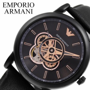 EMPORIO ARMANI 腕時計 エンポリオ アルマーニ 時計 メカニコ Meccanico メンズ 腕時計 ブラック AR60012 
