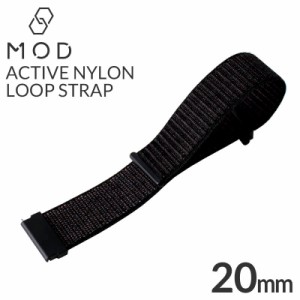 ACTIVE NYLON LOOP BELT 腕時計ベルト アクティブナイロンループベルト 時計 メンズ レディース 腕時計ベルト BT-NLP-20-RDB [ 人気 ブラ