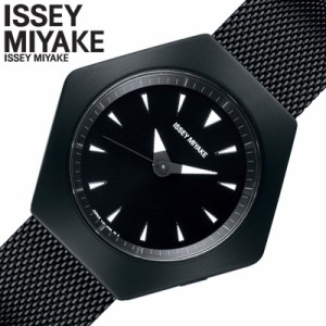 ISSEY MIYAKE 腕時計 イッセイミヤケ 時計 ロク ROKU ユニセックス メンズ レディース ブラック NYAM002 [ 正規品 人気 ブランド 六角形 
