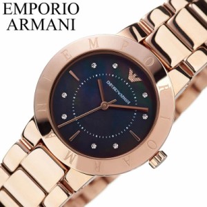 EMPORIO ARMANI 腕時計 エンポリオ アルマーニ 時計 グレタ GRETA レディース 腕時計 ブラック AR11251 [海外 カジュアル ファッション 