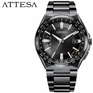 シチズン 腕時計 CITIZEN 時計 アテッサ アクトライン ATTESA ACT Line メンズ ブラック CB0215-51E [ ソーラー 電波 エコドライブ ブラ