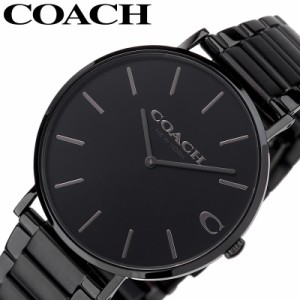 COACH 腕時計 コーチ 時計 チャールズ CHARLES メンズ 腕時計 ブラック 14602431 [セレブ ジュエリー デザイナー ブランド カジュアル フ