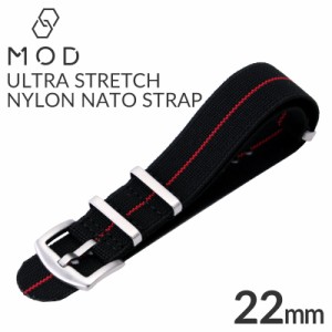 ウルトラ ストレッチ ナイロン ナトー ストラップ 腕時計ベルト MOD 時計 MOD 腕時計ベルト ULTRA STRETCH NYLON NATO STRAP メンズ レデ
