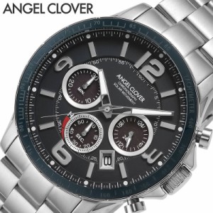 AngelClover 腕時計 エンジェルクローバー 時計 タイムクラフトソーラー TIME CRAFT SOLAR メンズ 腕時計 ネイビー TCS44SNV 正規品 新作