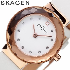 SKAGEN 腕時計 スカーゲン 時計 レオノラ LEONORA レディース 腕時計 ホワイト SKW2769 [人気 お洒落 北欧 ラウンド アナログ シンプル 