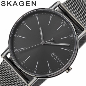 SKAGEN 腕時計 スカーゲン 時計 シグネチャー SIGNATUR ユニセックス 腕時計 グレー SKW6577 [人気 お洒落 北欧 ラウンド アナログ シン