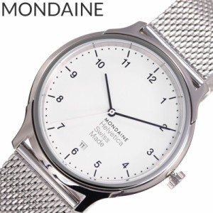 MONDAINE 腕時計 モンディーン 時計 ヘルベチカ  Helvetica  メンズ/レディース 腕時計 ホワイト MH1.R1210.SM [北欧 おしゃれ ブランド 