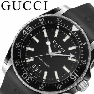 GUCCI 腕時計 グッチ 時計 ダイブ DIVE メンズ 腕時計 ブラック YA136204A [ 人気 おすすめ 高級 ブランド 大人 かっこいい メタル ベル
