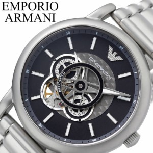 EMPORIO ARMANI 腕時計 エンポリオ アルマーニ 時計 メカニコ  meccanico  メンズ 腕時計 スケルトン AR60021