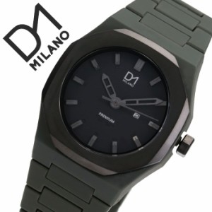 D1 MILANO 時計 D1ミラノ 腕時計 D1MILANO時計 ディーワンミラノ時計 プレミアム PREMIUM メンズ レディース ダークグレー PR04 人気 新