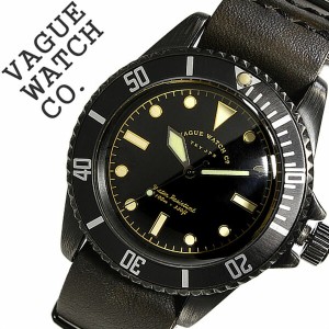 ヴァーグウォッチ 腕時計 VAGUEWATCH Co. 時計 ヴァーグ　ウォッチ 時計 VAGUE WATCH Co. 腕時計 ブラックサブ BLKSUB メンズ ブラック B