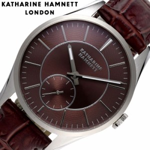 キャサリンハムネット 腕時計 KATHARINEHAMNETT 時計 キャサリン ハムネット KATHARINE HAMNETT ベーシックバリエーション メンズ シルバ