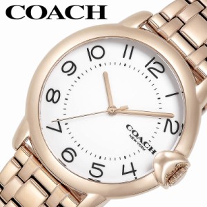 コーチ 腕時計 COACH 時計 コーチ時計 COACH腕時計 アーデン ARDEN レディース ホワイト 白 ピンクゴールド 14503598 セレブ ジュエリー 