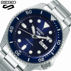 セイコー 5スポーツ 時計 SEIKO 5 Sports 腕時計 スポーツ スタイル Sports Style メンズ/ネイビー SBSA001 [ 人気 ブランド 防水 カレン