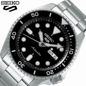 セイコー 5スポーツ 時計 SEIKO 5 Sports 腕時計 スポーツ スタイル Sports Style メンズ/ブラック SBSA005 [ 人気 ブランド 防水 カレン