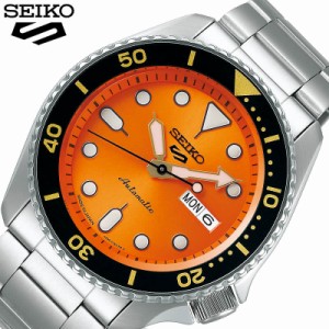 セイコー 5スポーツ 時計 SEIKO 5 Sports 腕時計 スポーツ スタイル Sports Style メンズ/オレンジ SBSA009 [ 人気 ブランド 防水 カレン