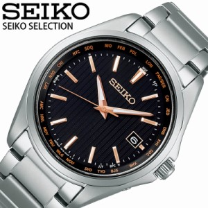 セイコー セイコーセレクション 時計 SEIKO SEIKOSELECTION 腕時計 メンズ/ブラック SBTM293 [新作 人気 正規品 ブランド おすすめ 防水 
