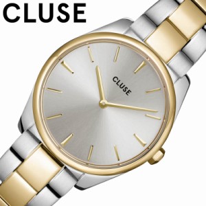 クルース 腕時計 CLUSE 時計 クルース CLUSE フェローチェ プチ F roce Petite Steel Silver Silver/Gold Colour 女性 向け レディース C