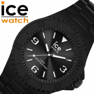 アイス ウォッチ 腕時計 ICE WATCH 時計 アイス ウォッチ ICE WATCH ジェネレーション ブラック ミディアム ice generation black Medium