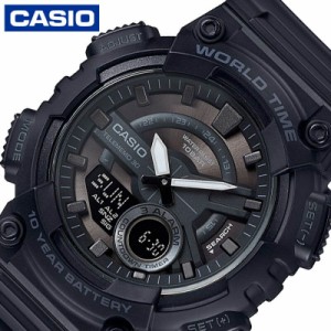 カシオ 腕時計 CASIO 時計 スタンダード STANDARD 男性 メンズ クォーツ 電池式 AEQ-110W-1BJH かっこいい 彼氏 夫 人気 おすすめ おしゃ