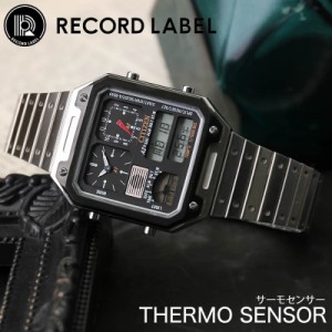 シチズン 腕時計 CITIZEN 時計 レコードレーベル サーモセンサー RECORD LABEL THERMO SENSOR メンズ レディース 男性 女性 ユニセックス